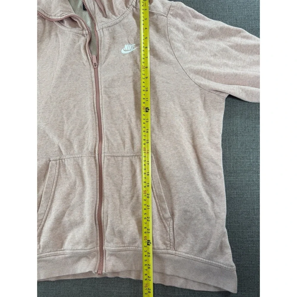 Nike Sportswear‎ Full Zip Sherpa Lined Hoodie Women's XXL Pink Fleece Sweatshirt